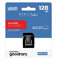 Montis MT072-128 Micro SD 128GB CL10 kortelė