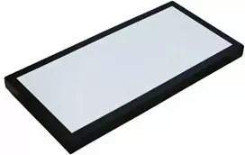 Lubinis šviestuvas Liustra Ecolight Panel LED 595x295 24W 4000K 1900lm N/T JUODA