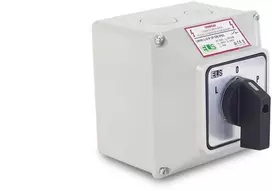 ELS Elektrotechnika Krumplinis jungiklis L-0-P 63A 3P korpuse IP65 / LW63 L-0-P 3P OB
