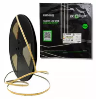 LED juosta Ecolight LED juosta COB 480 9W/m 3000K 990lm/m 24V IP20 50m