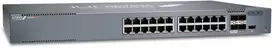 Šakotuvas Juniper Networks Juniper EX4000-24P tinklo komutatorius, valdomas L2/L3 Gigabit Ethernet (10/100/1000), palaiko PoE, 1U, pilkas