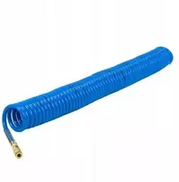 Žarna skalbimo mašinai ir indaplovei Forsage Pneumatinė spiralinė žarna PU 10x14mm 15m su greitajungėmis