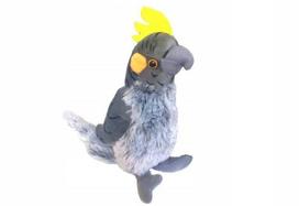 Beppe Papuga nimfa pilka 20 cm su garsu 13740