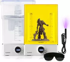 Phrozen 3D spaudinių plovimo ir kietinimo rinkinys ELEGOO Mercury XS