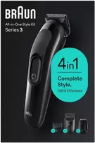 Braun kirpimo mašinėlė Braun SK3400BLK