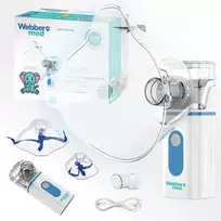 „Webber INHALIATORIUS NEBULIZATORIUS Vaikams ir SUAUGUSIESIEMS – NEŠIOJAMAS su akumuliatoriumi, tylus“