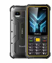 Mobiola mobilusis telefonas senjorams MB520 TitanX 4G sustiprintas juodas 128GB