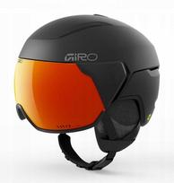 MIVIDA Šalmas žieminis GIRO ORBIT SPHERICAL matinis juodas / VIVID ember dydis L (59-62.5 cm)