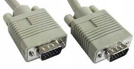 D-Sub (VGA) laidas - D-Sub (VGA) 30 m pilkas