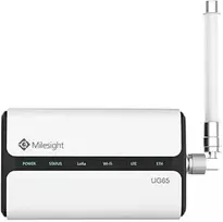 VoIP šliuzas MILESIGHT Milesight UG65 LoRaWAN šliuzas IP65 Wi-Fi PoE MQTT VPN Programuojamas Python SDK Node-Raudonas 2* Vidinė antena 1*Išorinė antena, UKI versija