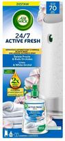 Air Wick Active Fresh rinkinys automatinis oro gaiviklis ir įdėklas Šviežia skalbinių skiautė 228ml