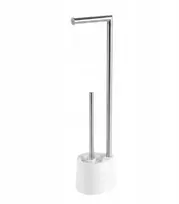 Zeller Tualetinio popieriaus ir unitazo šepečio stovas STILK, 63 cm