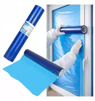 Geko dažymo plėvelė Apsauginė lipni plėvelė langams 50 cm x 75 m (6)