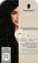 Schwarzkopf SCHWARZKOPF Creme Supreme plaukų dažai atspalvis 1-0 Natural Juodas