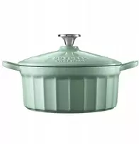 Lumarko BUYDEEM Emaliuotas ketaus indas 2,9L, CP521, Cozy Greenish
