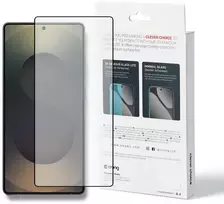 Crong Crong 3D Armour Glass Lite – grūdintas stiklas Full Glue, skirtas Samsung Galaxy S25 Ultra