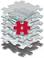 Askato Sensorinis Ortopedinis Rinkinys 6 in 1 Medium 6 Dėlionės Sensorika Muffik / Mfk-109