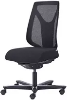 Usorteret Erdvinė biuro kėdė Canadian Ergo Comfort Air office chair, juoda su tinklelio atlošu