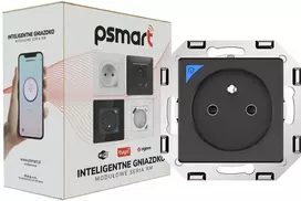 Schneider Electric T450 PSMART Smart lizdas juodas ZigBee TUYA su matavimu