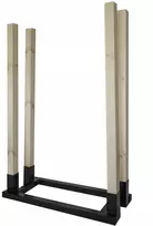 Big Didelis malkų laikiklis Metalinis 80CM. Mediniai stovai