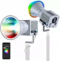 Neewer Studijinė LED RGB Lampa 60W COB 8700liuksų CRI97+ App/2.4G Studijinė Vaizdo HS60C