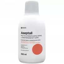 Curasept ASEPTALL Burnos skalavimo skystis su CHX 0,12% 250ml