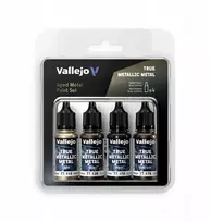 Vallejo True Metallic Metal Aged Metal dažų rinkinys (2028522)