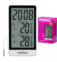 Meteo oro stotelė Termometras lauko kambario vidinis METEO SP111B