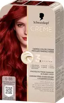 Schwarzkopf SCHWARZKOPF Creme Supreme plaukų dažai atspalvis 6-88 Intensive Raudona