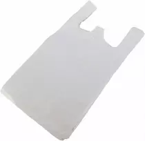 Staples Maišelis SARANTIS, HDPE, mega, 40/12/80 cm, 14 mikr., 100 vnt., balta