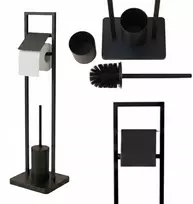 King Hoff KingHoff WC šepetėlis su tualetinio popieriaus laikikliu ARLE, 77 cm