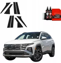 GrizzGlass Karboninė plėvelė ant statramsčių GrizzGlass BodyShield skirtas Hyundai Tucson Facelift (2024-2025) [8w1]