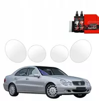 GrizzGlass Apsauginė plėvelė priekiniams žibintams GrizzGlass BodyShield, skirta Mercedes Benz E klasė W211 Sedan (2002-2009) [4w1]