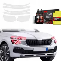 GrizzGlass Apsauginė plėvelė priekiniams žibintams BodyShield, skirta Skoda Kamiq (2024-2025) [6w1]