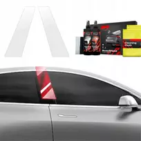GrizzGlass Apsauginė plėvelė stulpams GrizzGlass BodyShield, skirta Tesla Model 3 (2017-2020) [2w1]