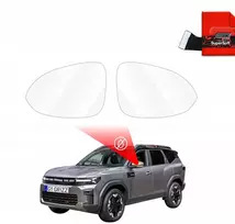 GrizzGlass Lietaus apsauginė plėvelė veidrodėliams ZeroDrop skirtas Dacia Bigster (2025)