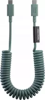 Native Union Native Union Pop Cable – USB-C – USB-C laidas, 1,2 m 60W (šiferio žalia)