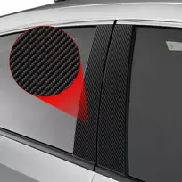 GrizzGlass Plėvelė ant stulpelių BodyShield Carbon BMW X7 G07 (2018-2022) [8w1]