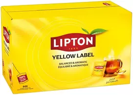 Lipton Arbata LIPTON juoda, Geltona Label, 600 pakelių