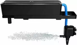AquaNatura Aqua Natura* Viršutinis filtras juodas 2500 l/h matmenys 135x130x460 mm