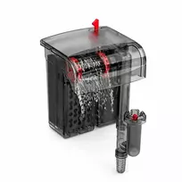 AquaNatura Aqua Natura* Išorinis filtras akvariumui 350 l/h akvariumui iki 40 l, matmenys 130x115x150 mm su bio filtravimo voleliu ir skimeriu