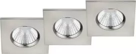 Trio Įleidžiamas įleidžiamas šviestuvas satinas Trio ZAGROS LED 650610307