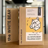 The White Bear Skrudinta kava The Baltas Bear Skrudinta kava Brazilija/Indija 1kg