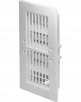 AWENTA Vėdinimo grotelės Awenta T20 9x25 TŻ balta