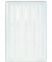 AWENTA Vėdinimo grotelės Awenta M3B 140x210mm metalinės baltos