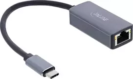 Tinklo plokštė InLine® USB 3.2 į 2.5G eterneto tinklo adapterio kabelis, USB Type-C į RJ45