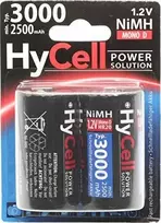 Hycell Baterija HyCell D / R20 3000mAh 2 vnt.