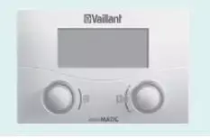 „Vaillant“ nuotolinio valdymo reguliatorius VR 90/3 su kambario temperatūros jutikliu ir savaitiniu laikmačiu. - 0020040080