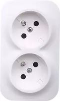 Legrand Lizdas su įžeminimu 16A 250V baltas - 782419