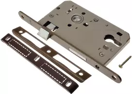 Jania Durų spynos mechanizmas 72/55mm cilindrui kairysis su rankena - Z213